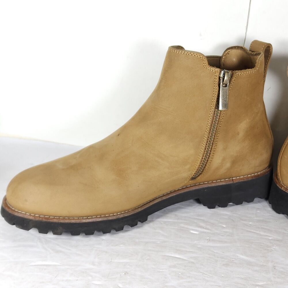 Samuel Hubbard Women's US 9,5 Ginger Nubuck Leather Pull On Ankle Chelsea Boots - Picture 5 of 16